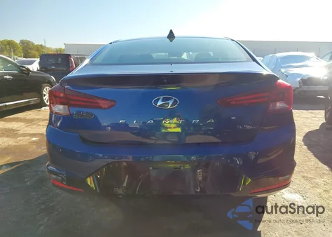 2019 Hyundai Elantra Sel из США, поврежденный, VIN 5NPD84LF2KH427137